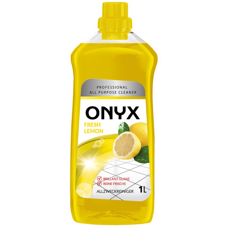 Засіб для миття підлоги універсальний Лимон, Onyx Professional 4,75 л