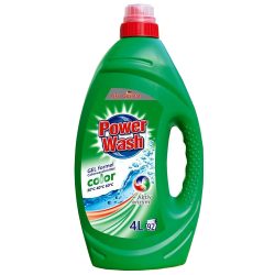Гель для прання Кольоровий, Power Wash 4 л