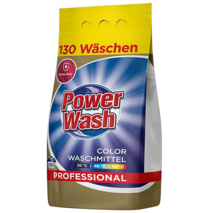 Пральний порошок Кольоровий, Power Wash 7,8 кг