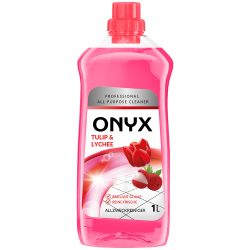 Засіб для миття підлоги універсальний Тюльпан і лічі, Onyx Professional 1 л