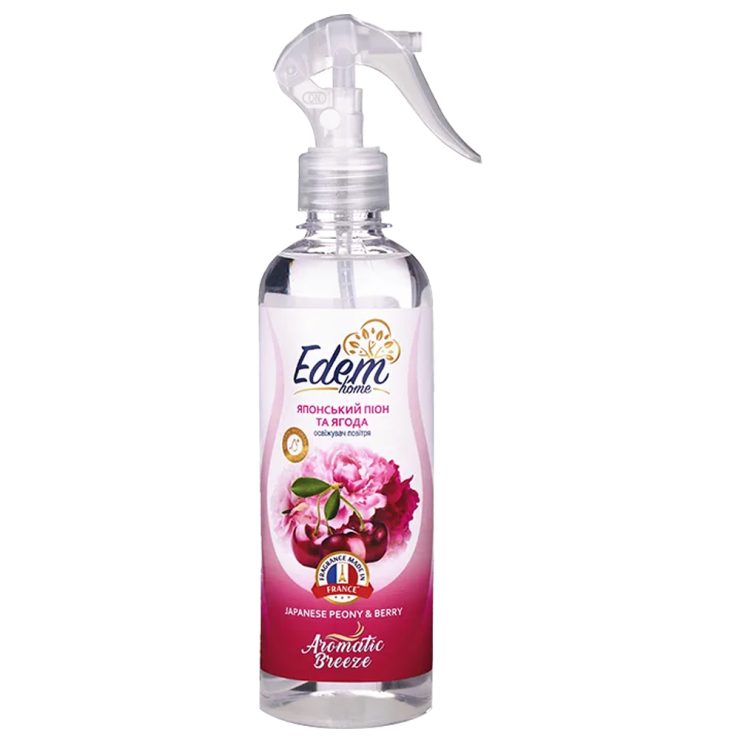 Освіжувач повітря Aromatic Breeze, японський піон та ягода, Edem 420мл