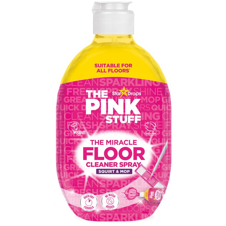 Концентрований засіб для миття підлоги, Pink Stuff 750 мл