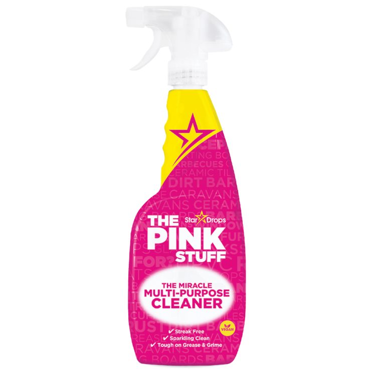 Універсальний очисник-спрей для твердих поверхонь, Pink Stuff 750 мл
