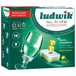 Таблетки для миття посуду Profi Все в одному, Ludwik 50 шт
