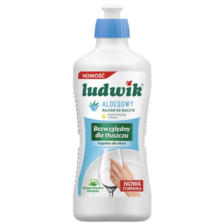 Бальзам для миття посуду Алое, Ludwik 450 мл