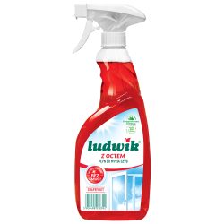 Засіб для миття скла і глазурі з оцтом Грейпфрут, Ludwik 600 мл