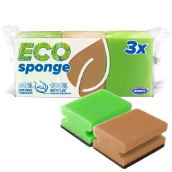 Губка ECO для миття посуду, BONUS 3 шт.