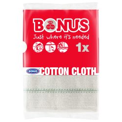 Ганчірка для миття підлоги бавовна 60*50 см., BONUS 1 шт.