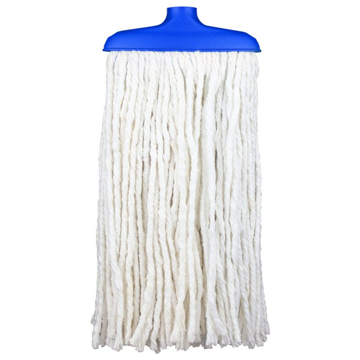 Моп шнурковий коттон голубий, BONUS 350 г