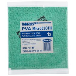 Ганчірка PVA з Мікрофібри 36*38 (зелена ), BONUS 1 шт