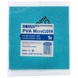 Ганчірка PVA з Мікрофібри 36*38 (голуба), BONUS 1 шт