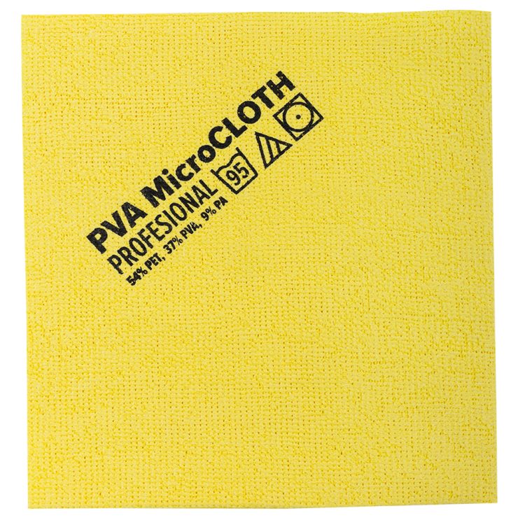 Ганчірка PVA з Мікрофібри 36*38 (жовта), BONUS 1 шт