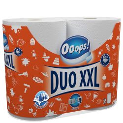 Рушники 2-ох шар.Дуо XXL Ooops! 2 шт 110 відр.