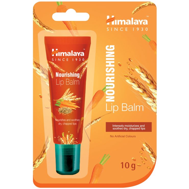 Бальзам для губ живильний з олією паростків пшениці, Himalaya Herbals 10 г