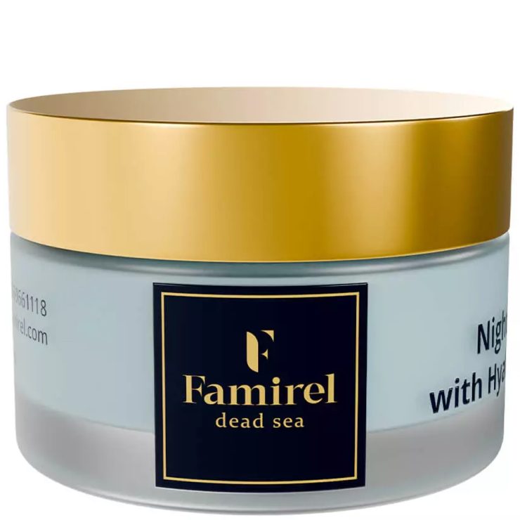 Нічний крем для обличчя Hyaluronic Acid Extra Hydration, Famirel 50 мл
