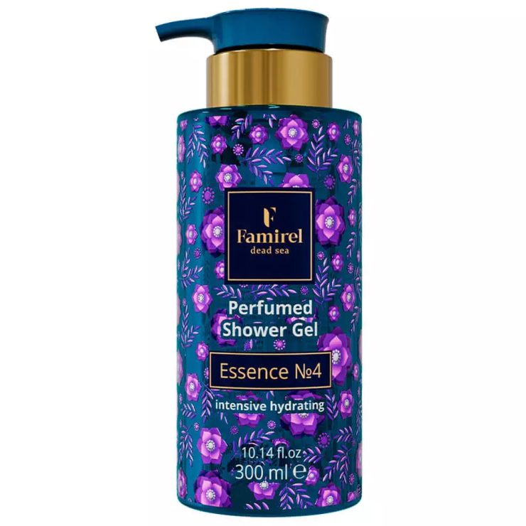 Парфумований гель для душу Intensive Hydrating Essence №4, Famirel 300 мл