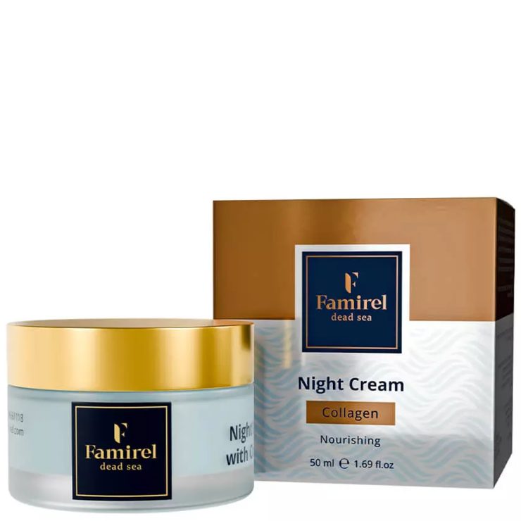 Живильний нічний крем Collagen, Famirel 50 мл