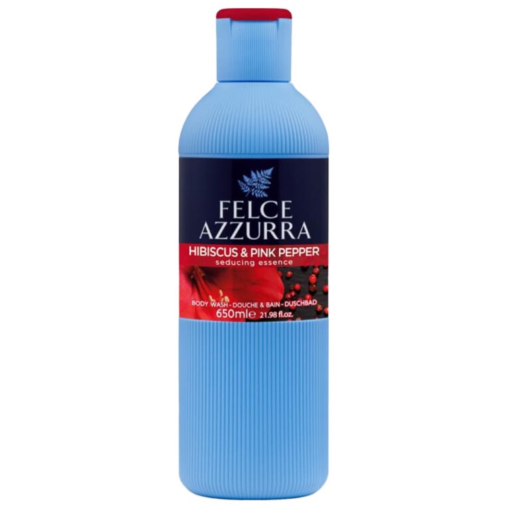 Гель для душу Гібіск та рожевий перець, Felce Azzurra 650 мл