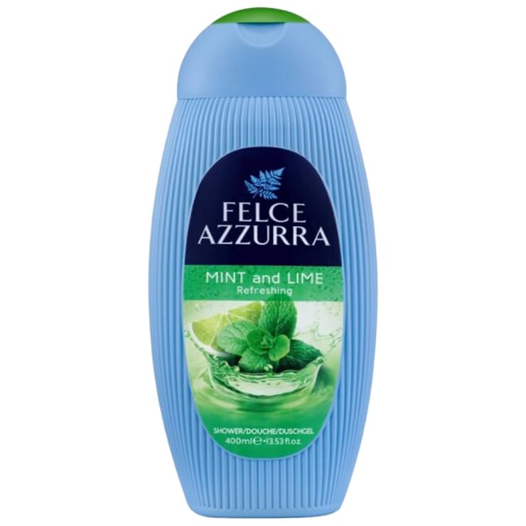 Гель для душу М'ята та Лайм, Felce Azzurra 400 мл