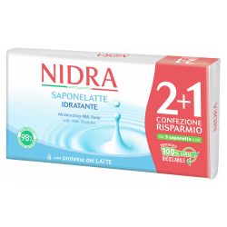 Мило тверде з молочними протеїнами, Nidra 3*90 г