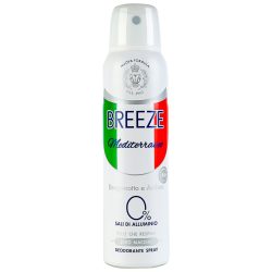 Дезодорант для тіла в аерозольній упаковці MEDITERRANEO, Breeze 150 мл