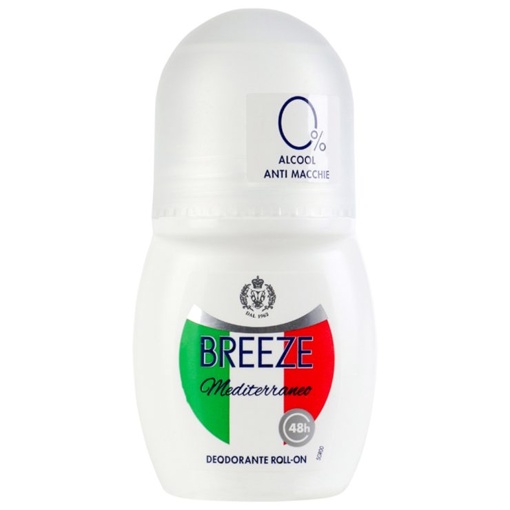 Дезодорант кульковий MEDITERRANEO, Breeze 50 мл