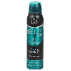 Дезодорант для тіла в аерозольній упаковці DRY PROTECTION, Breeze 150 мл
