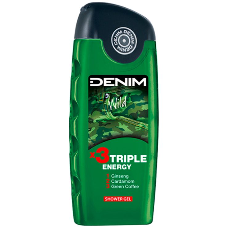Гель для душу Wild х3, DENIM 250 мл