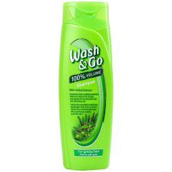 Шампунь з екстрактами трав для жирного волосся, Wash&Go 200 мл