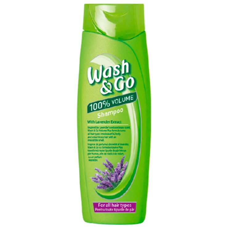 Шампунь з екстрактом лаванди для всіх типів волосся, Wash&Go 200 мл