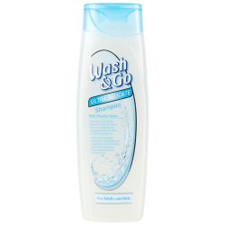 Шампунь на міцелярній воді для всіх типів волосся, Wash&Go 200 мл