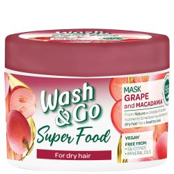 Маска для волосся з виноградом та макадамією, Wash&Go 300 мл