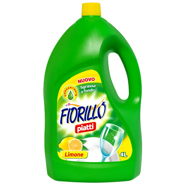 Засіб для миття посуду Концентрат Лимон, Fiorillo 4 л.