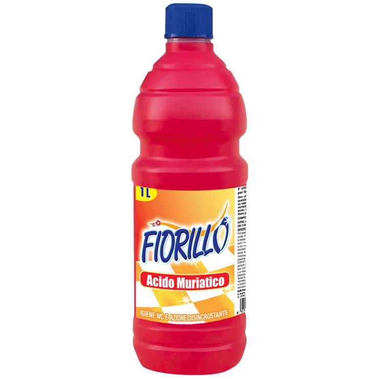 Засіб для очищення на основі соляної кислоти Концентрат 12% , Fiorillo 1 л.