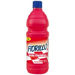 Засіб для очищення на основі соляної кислоти Концентрат 32%, Fiorillo 1 л.