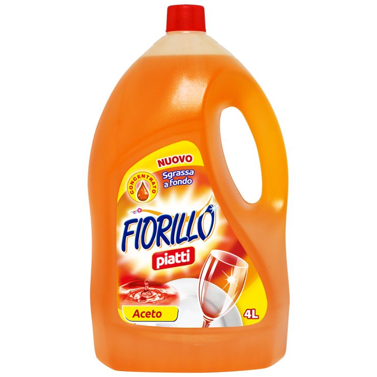 Засіб для миття посуду Концентрат Оцет, Fiorillo 4 л.