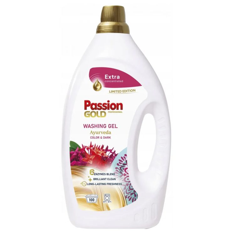 Гель для прання кольорового Аюрведа, Passion Gold Professional 3,52 л