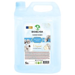 Рідке крем-мило парфумоване антибактеріальне “Silk Cotton Cloud”, BioBlysk 5 л