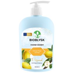 Рідке крем-мило парфумоване антибактеріальне “Citrus Tree & Oud”, BioBlysk 500 мл