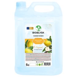 Рідке крем-мило парфумоване антибактеріальне “Citrus Tree & Oud” BioBlysk 5 л