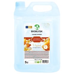 Рідке крем-мило парфумоване антибактеріальне “Frangipani Bliss & Honey”, BioBlysk 5л