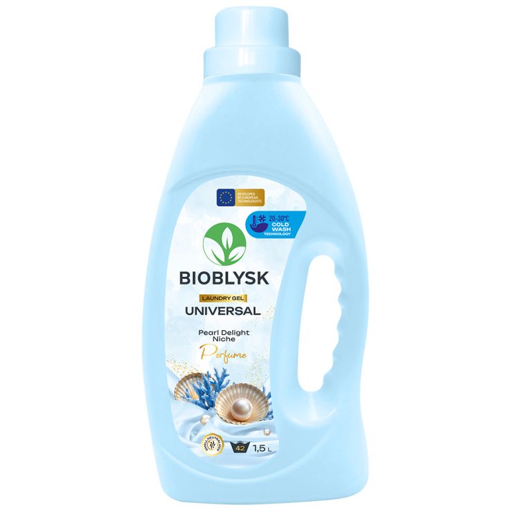 Гель для прання парфумований “Universal & Pearl Delight Niche Perfume” BioBlysk 1.5 л