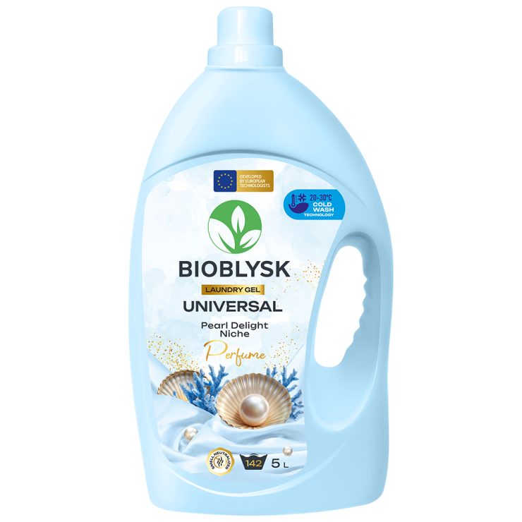 Гель для прання парфумований “Universal & Pearl Delight Niche Perfume”, BioBlysk 5 л