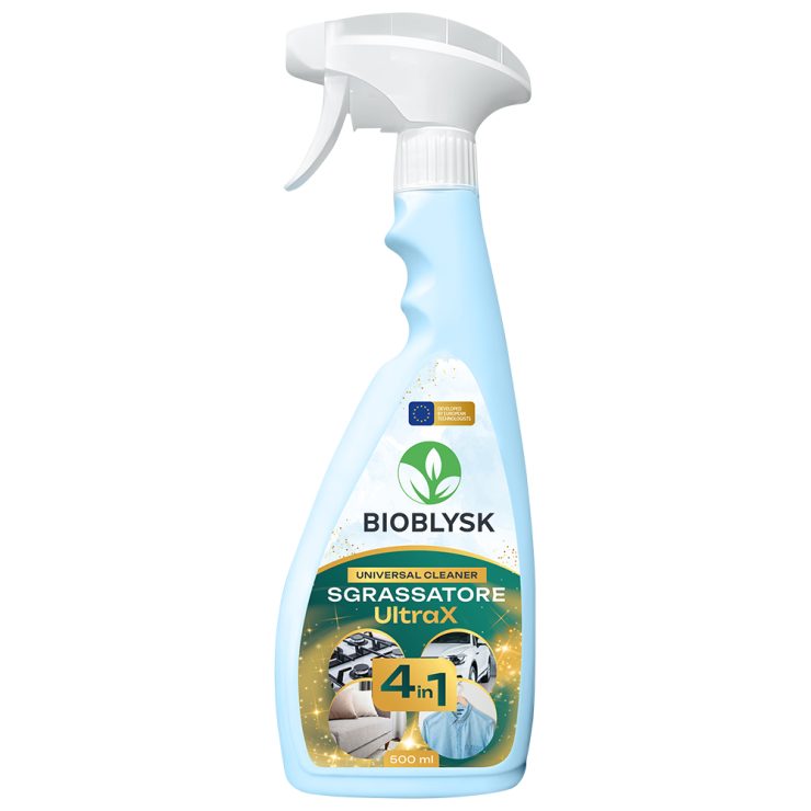 Засіб для чищення універсальний Sgrassatore 4 в 1 ʼʼUltraXʼʼ, BioBlysk 500 мл