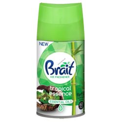 Змінний балон для автоматичного ароматизатора повітря “Tropical Essence”, Brait 250 мл