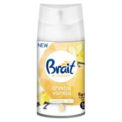 Змінний балон для автоматичного ароматизатора повітря “Cristal Vanilla”, Brait 250 мл