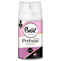 Змінний балон для автоматичного ароматизатора повітря “Purple Lips”, Brait 250 мл