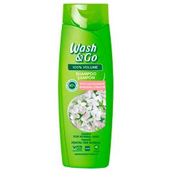 Шампунь з екстрактом жасміну для нормального волосся, Wash&Go 360 мл