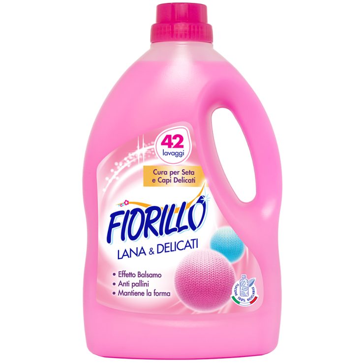 Гель для прання з ароматом Шовку, Делікатне прання, Fiorillo 2,5 л.