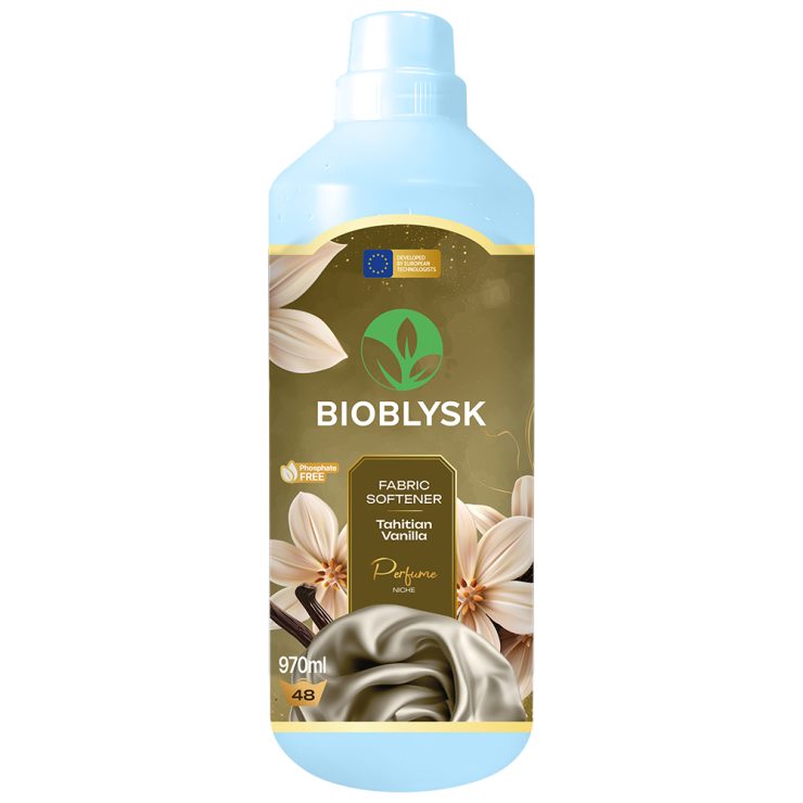 Кондиціонер для білизни парфумований ʼʼTahitian Vanilla’’, BioBlysk 970 мл